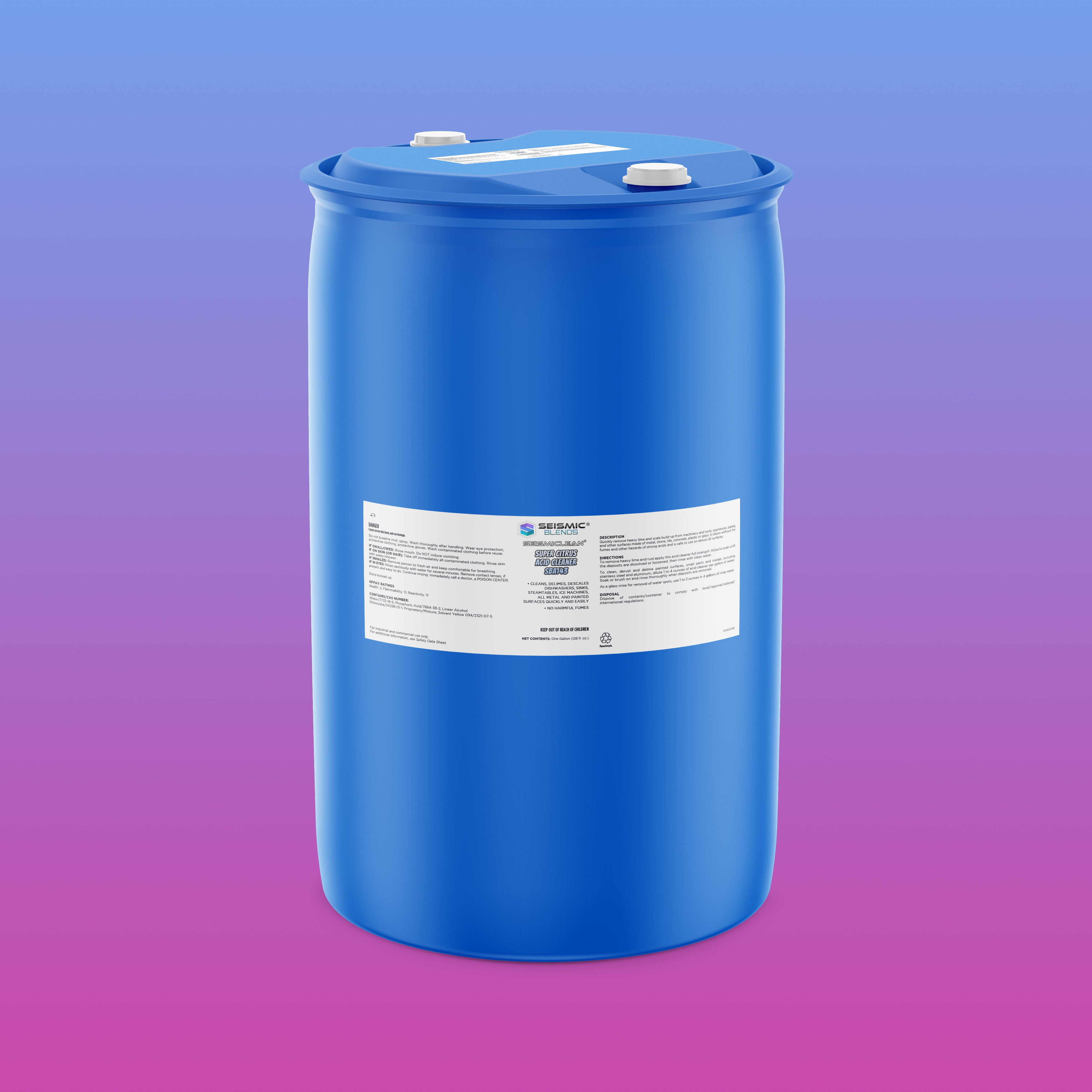 Seismiclean Super Citrus Acid Cleaner SBA143