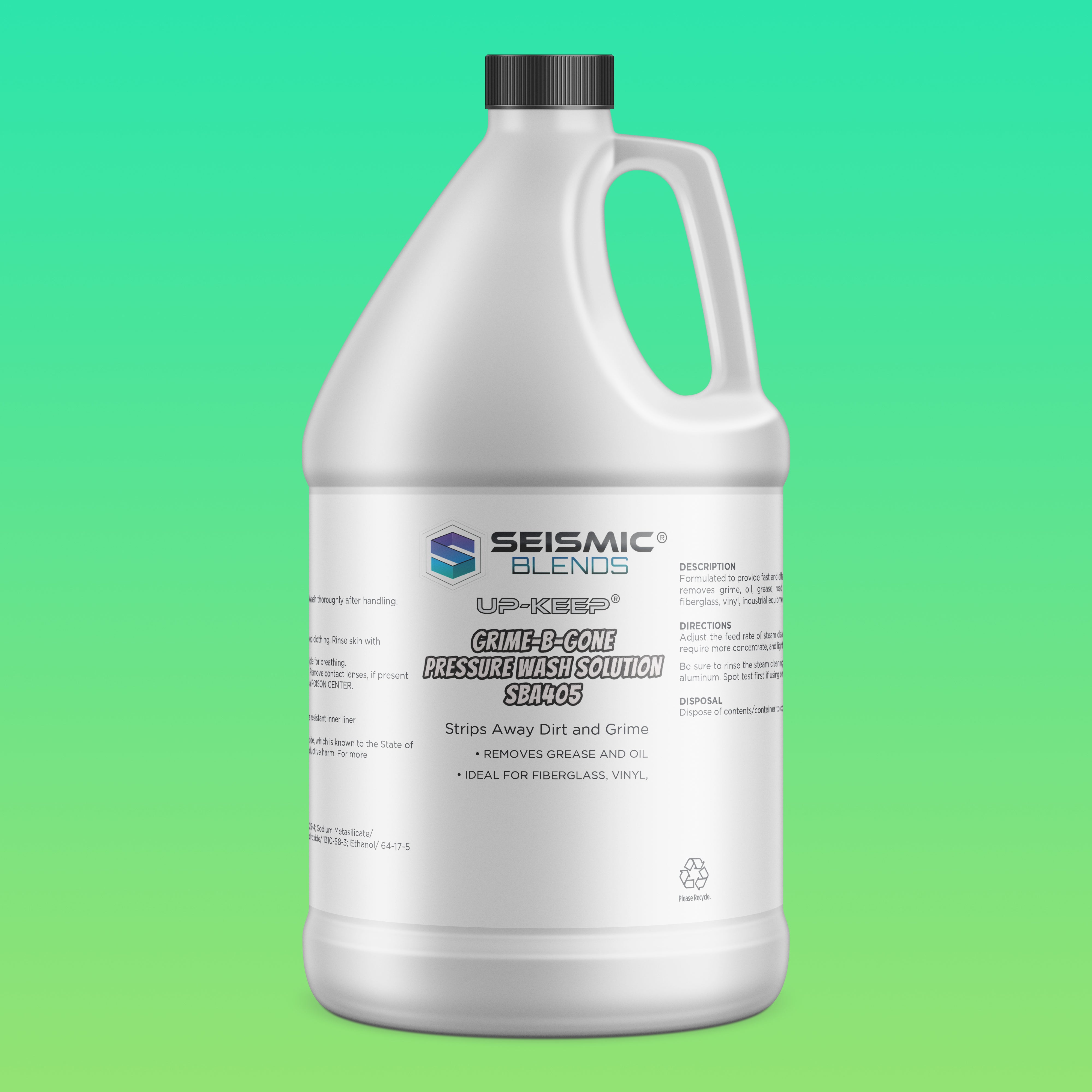 Up-Keep Grime-B-Gone Pressure Wash Solution SBA405