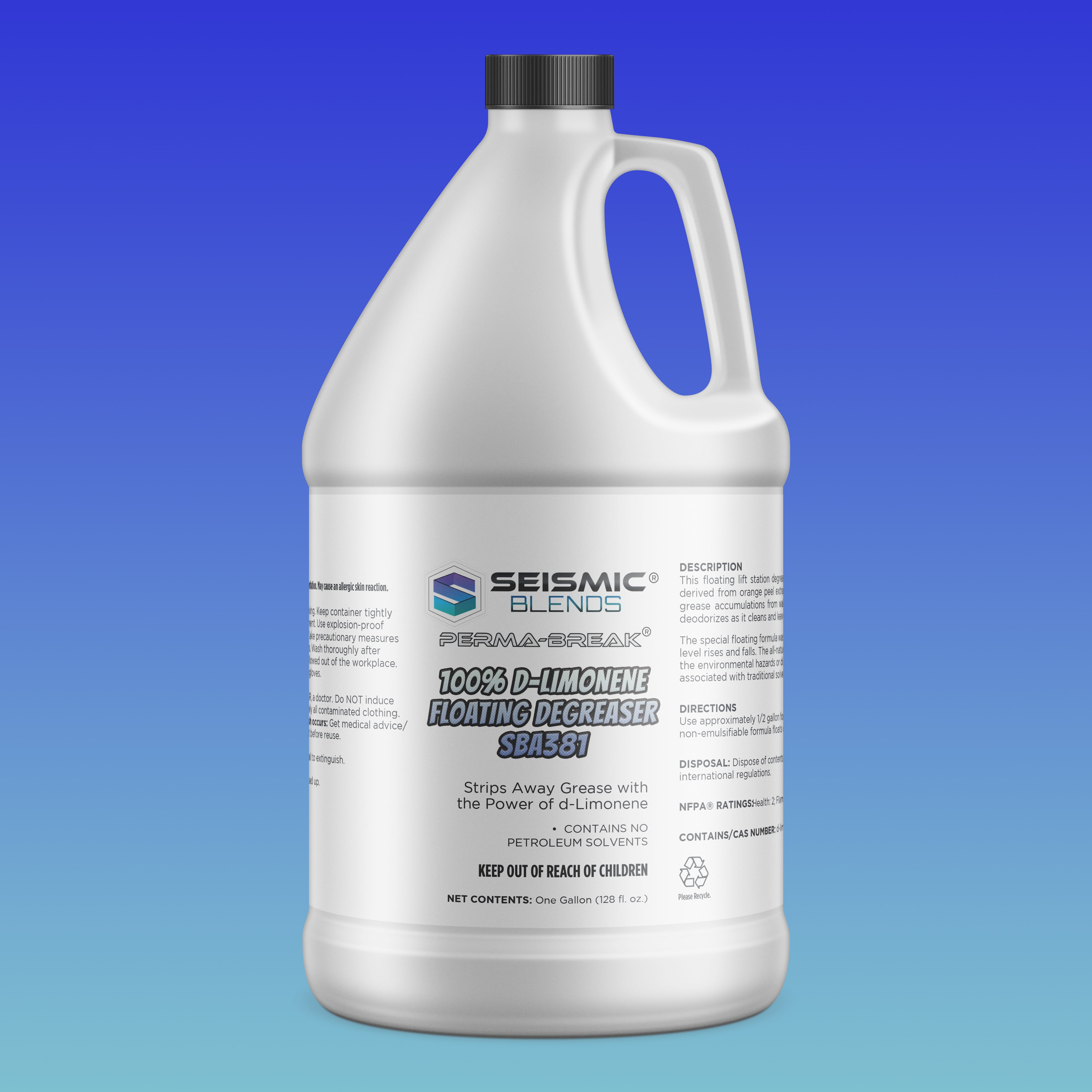 Perma Break 100% D-Limonene Floating Degreaser SBA381